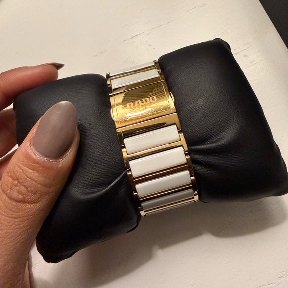 Rado Gold and White Bracelet Watch - Picture 9 of 9